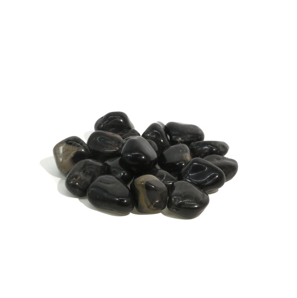 Black Onyx Tumbled Stones