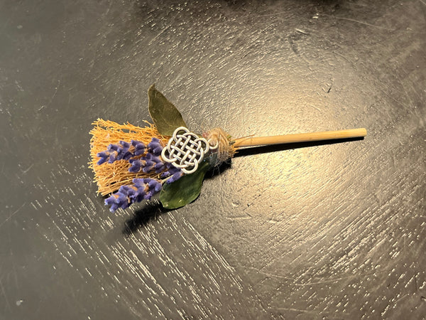 Mini Altar Besom with Charm