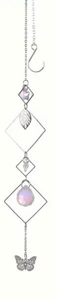 Gold Crystal Suncatcher