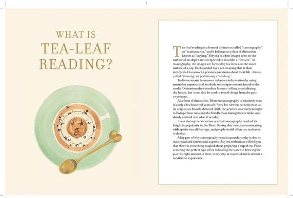 Harney & Sons How to Read Tea Leaves: A Card Deck and Guidebook for Divination