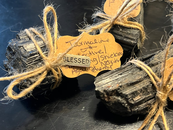 Tourmaline Rough Stones w/ Inspiration
