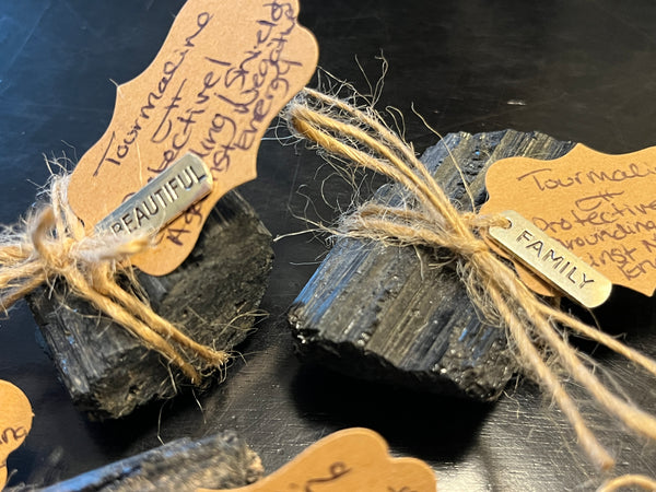 Tourmaline Rough Stones w/ Inspiration