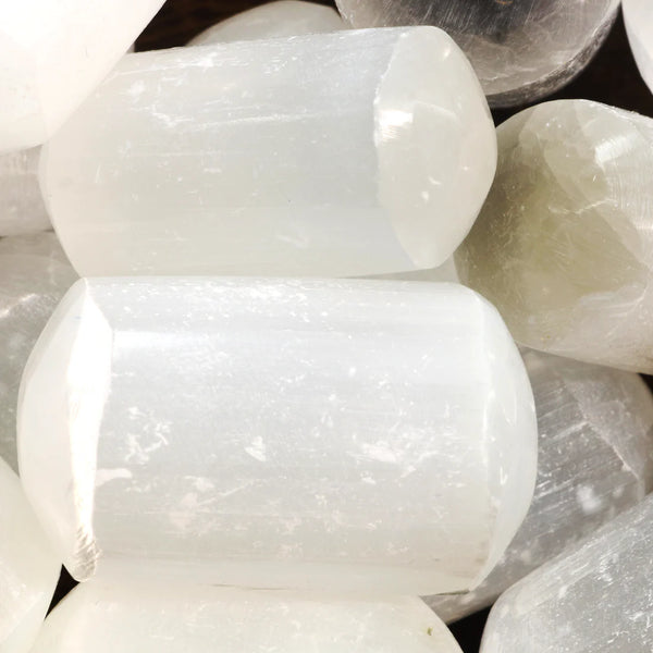 Selenite (Satin Spar) Tumbled Stones