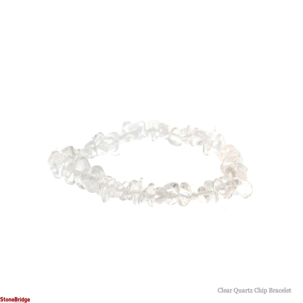Chip Gemstone Bead Stretch Bracelet