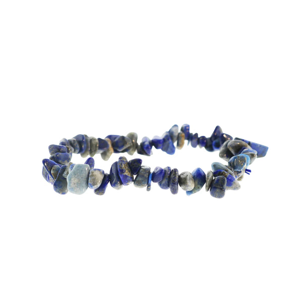 Chip Gemstone Bead Stretch Bracelet