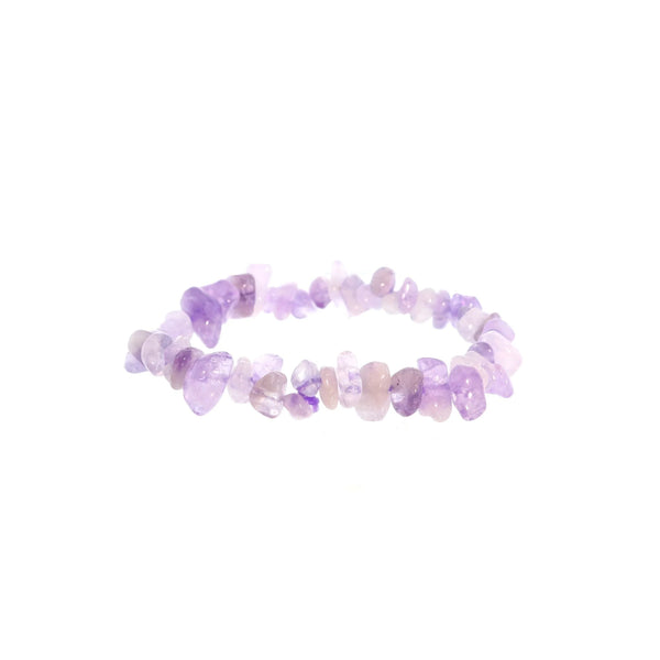 Chip Gemstone Bead Stretch Bracelet