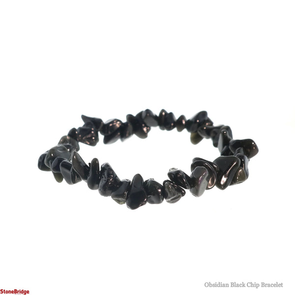 Chip Gemstone Bead Stretch Bracelet