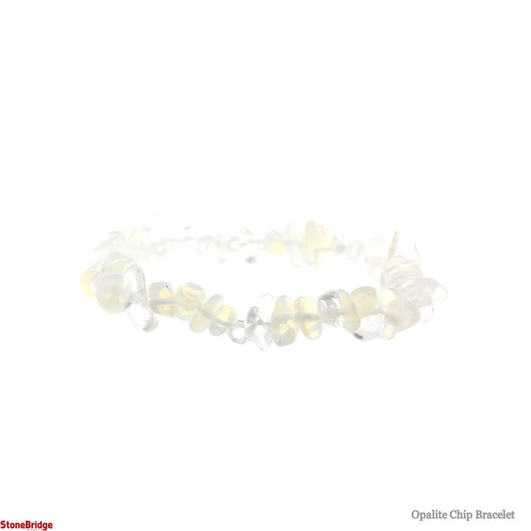 Chip Gemstone Bead Stretch Bracelet