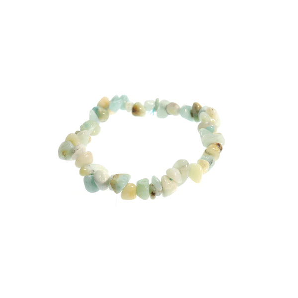 Chip Gemstone Bead Stretch Bracelet
