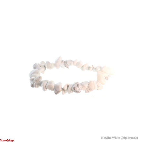 Chip Gemstone Bead Stretch Bracelet