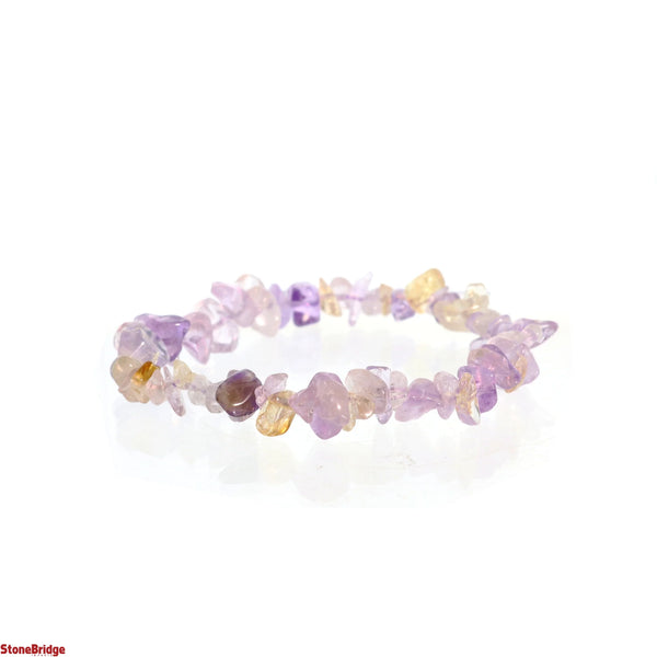 Chip Gemstone Bead Stretch Bracelet