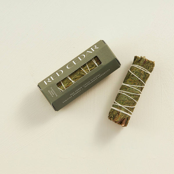 Red Cedar Smudging Herb Bundle
