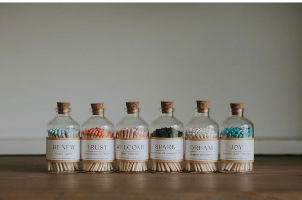 Ritual Matchstick Apothecary Jars