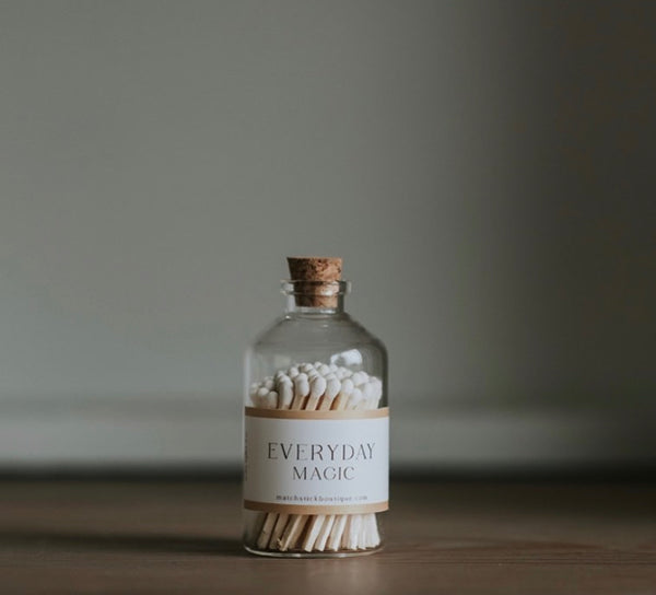 Ritual Matchstick Apothecary Jars
