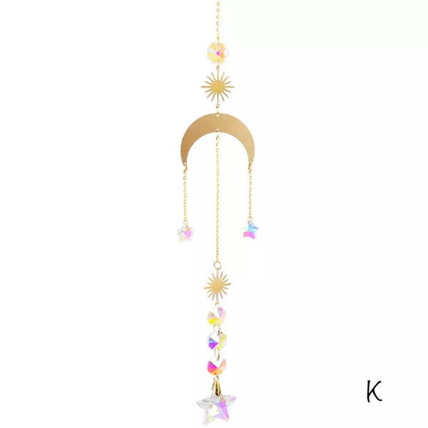 Gold Crystal Suncatcher 3