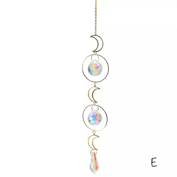 Gold Crystal Suncatcher 3