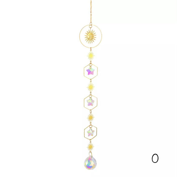 Gold Crystal Suncatcher 3