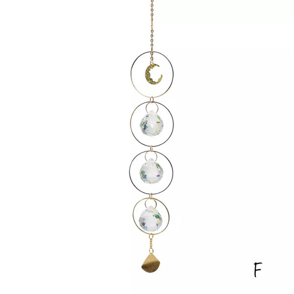 Gold Crystal Suncatcher 3