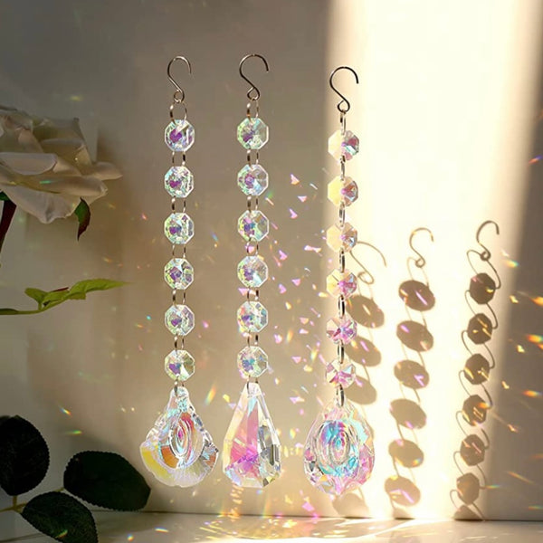Crystal Prism Suncatchers