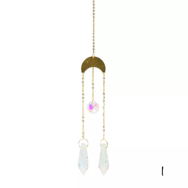Gold Crystal Suncatcher 3