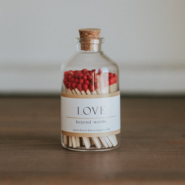Ritual Matchstick Apothecary Jars