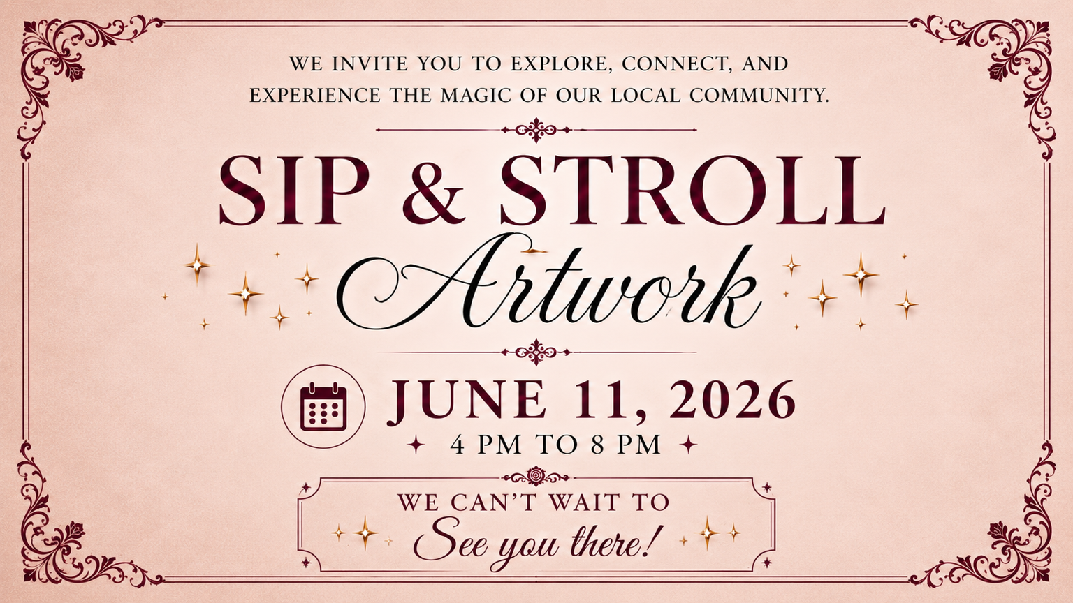 2026 Sip & Stroll