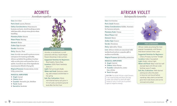 The Green Witch's Herb & Plant Encyclopedia (hc)