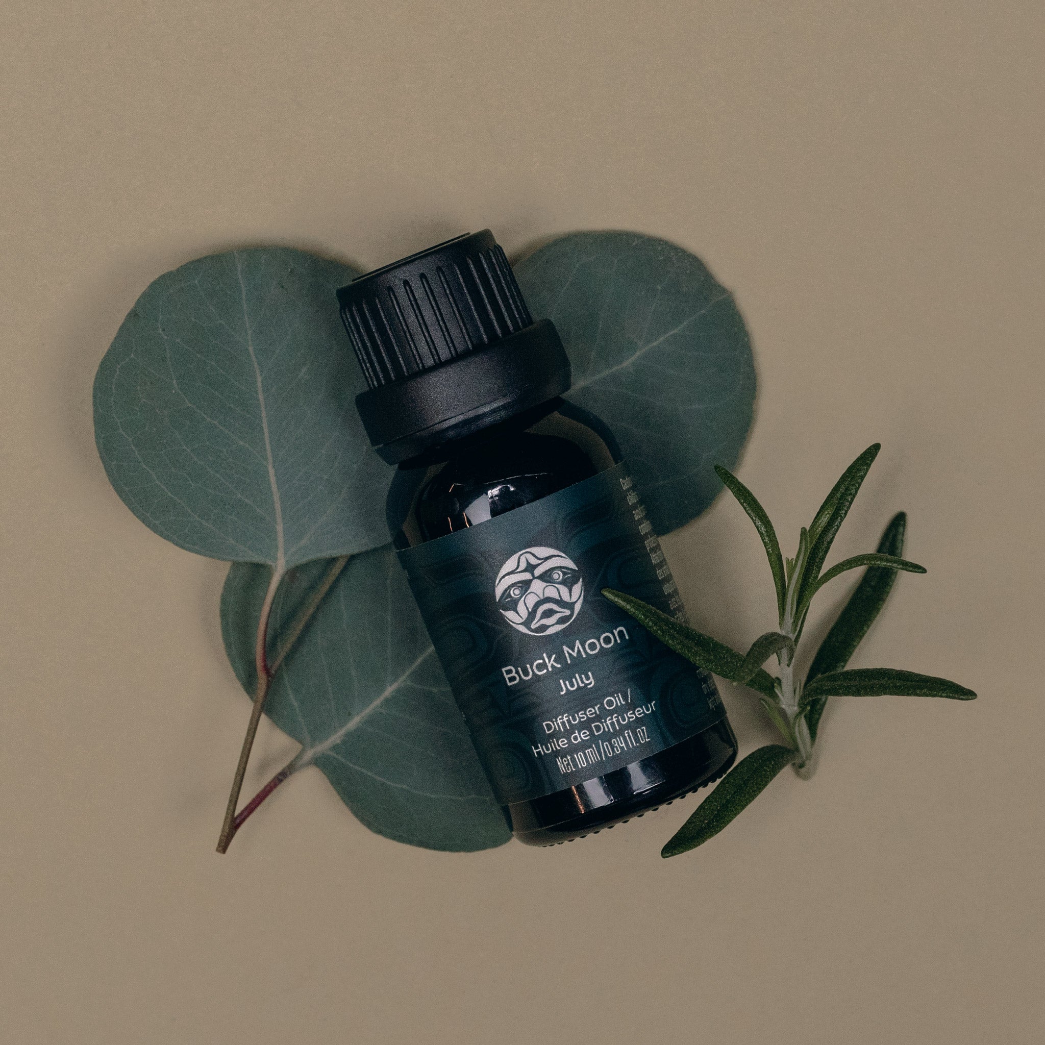 JULY BUCK MOON DIFFUSER OIL | EUCALYPTUS + FRESH BREEZE + CRUSHED ROSEMARY
