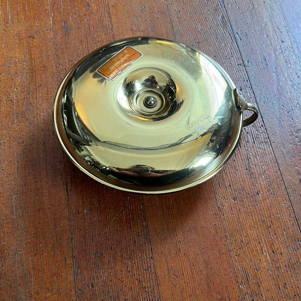 Vintage Brass Chambermaid Candle Stick