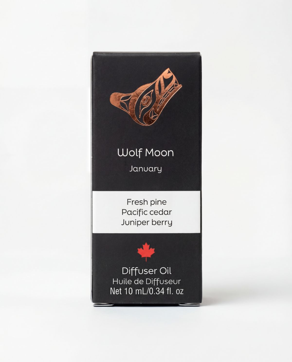 JANUARY WOLF MOON DIFFUSER OIL | FRESH PINE + PACIFIC CEDAR + JUNIPER BERRY