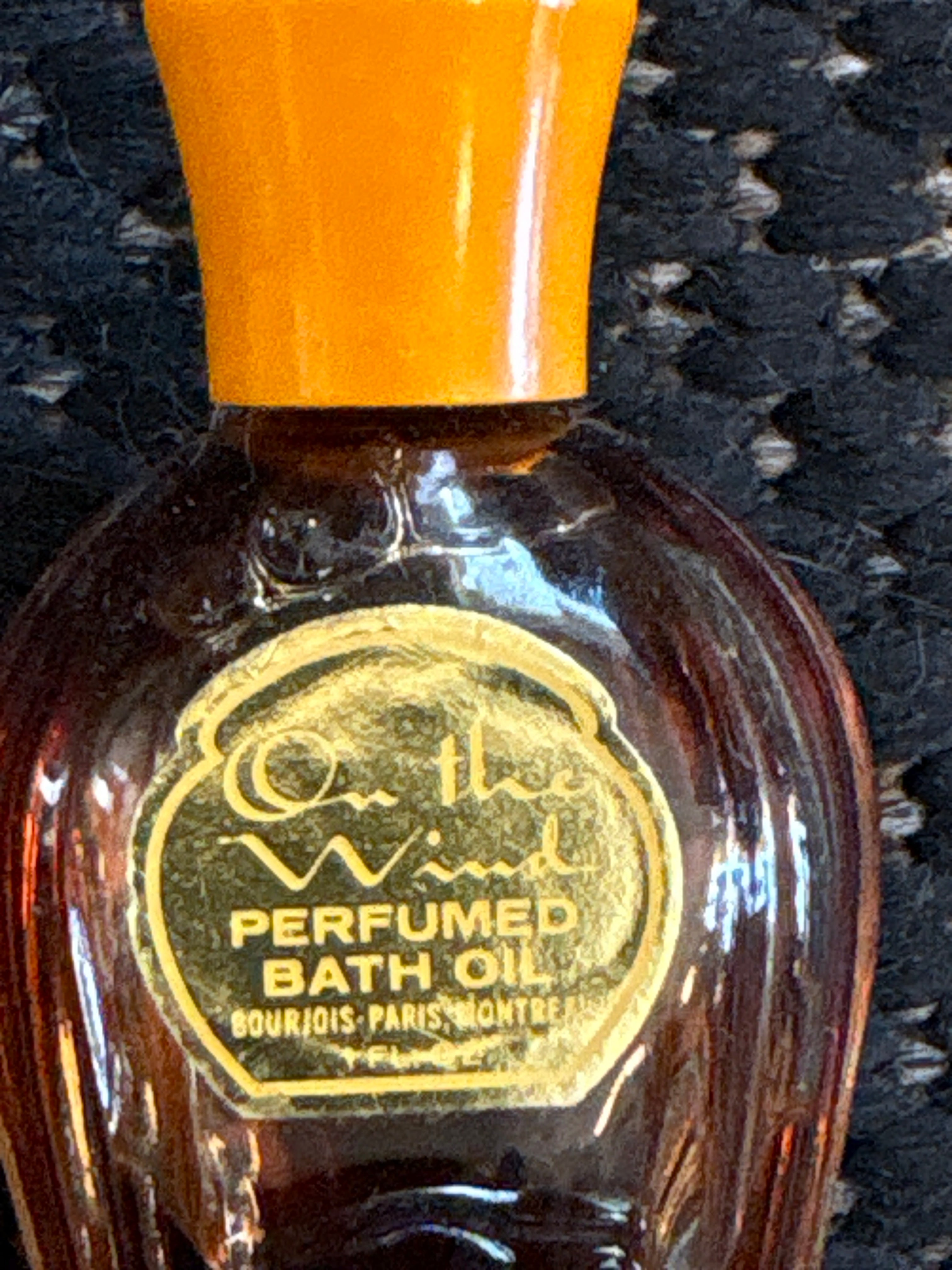 Vintage BOURJOIS 'On The Wind' Perfumed Bath Oil