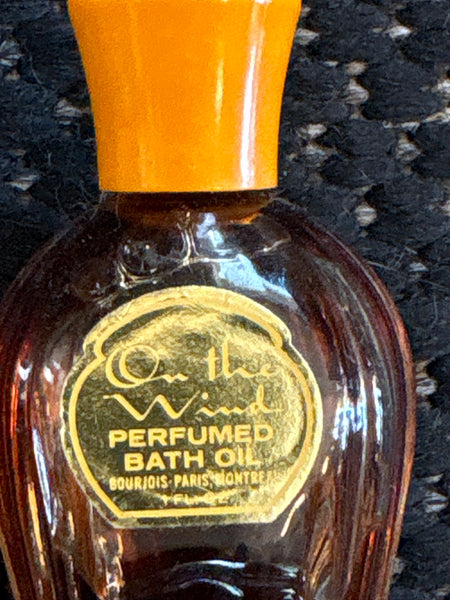 Vintage BOURJOIS 'On The Wind' Perfumed Bath Oil
