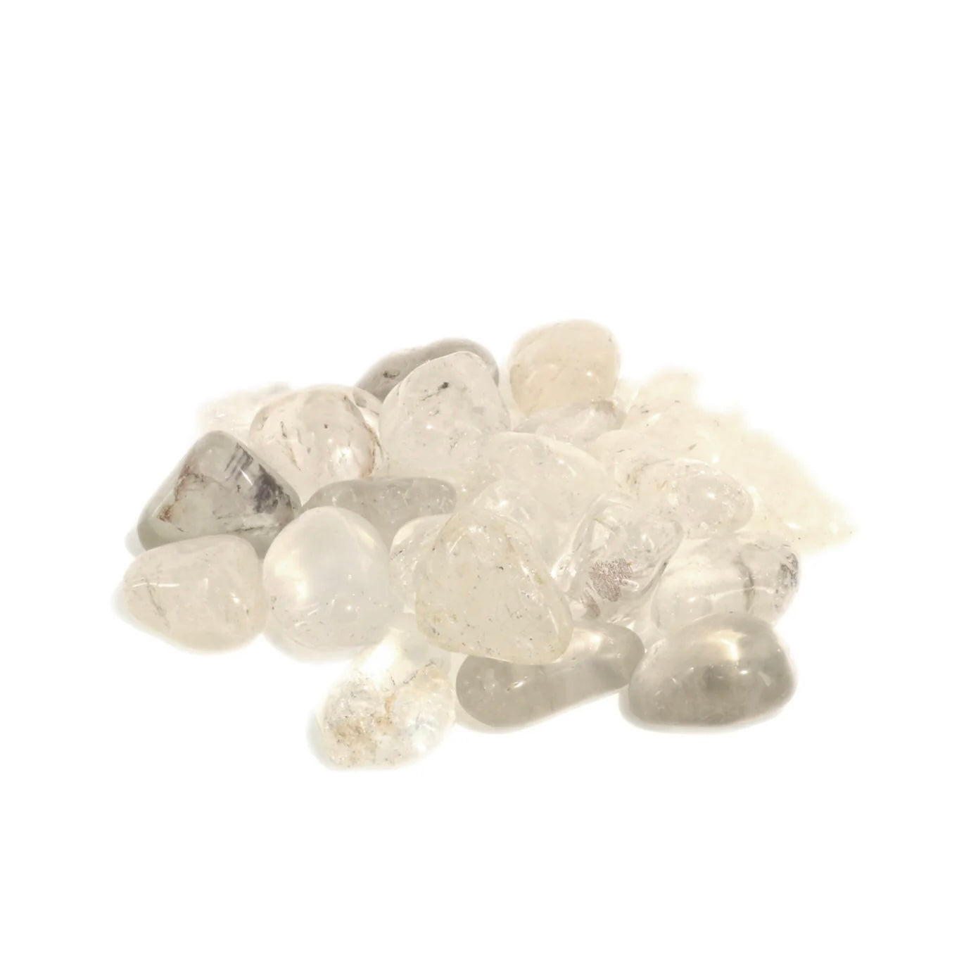Clear Quartz Inclusions Tumbled Stone – Clarity & Amplification Healing Crystal