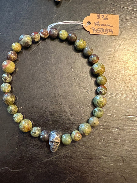 Dragons Blood Skulls by Brent McMaster