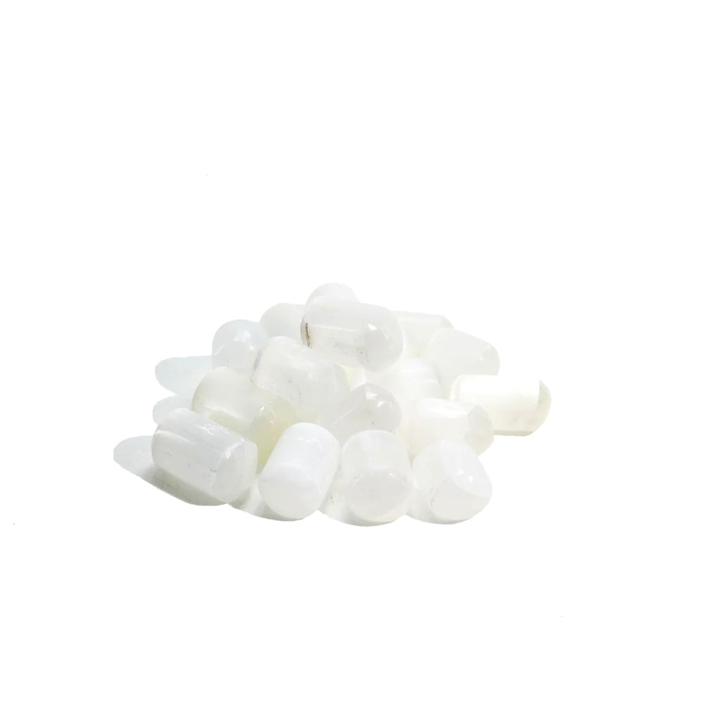 Selenite (Satin Spar) Tumbled Stones
