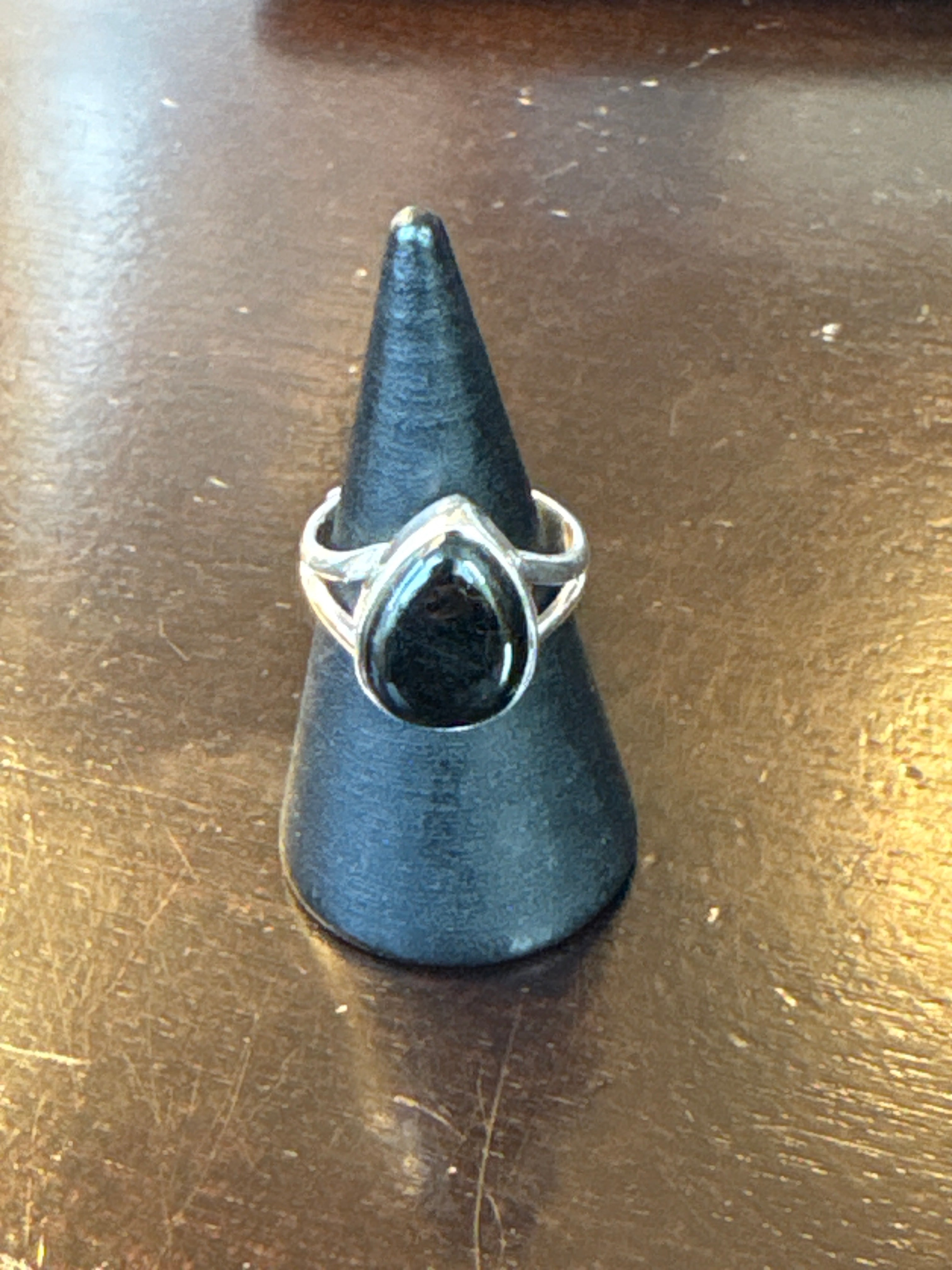 Silver .925 Tourmaline Ring (205) – Protection & Grounding Crystal Jewelry