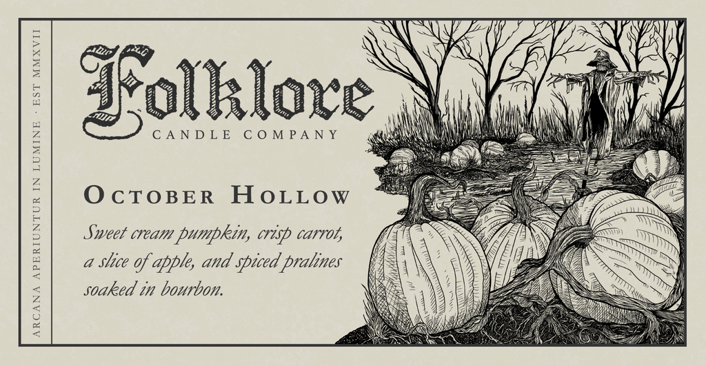 Luminary Studio - [FALL] October Hollow Soy Candle by Folklore Candle Co