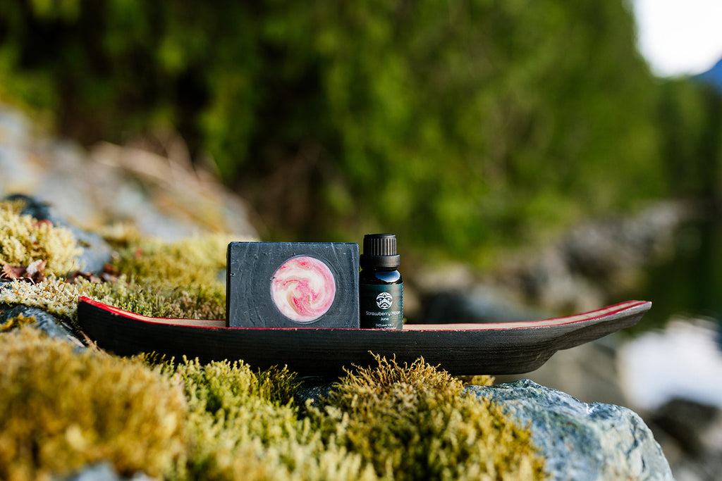 FULL MOON ARTISAN SOAP - JUNE STRAWBERRY MOON