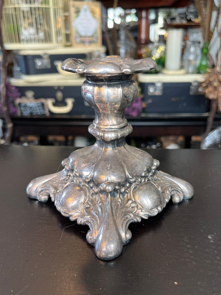 W. A. Rogers Silver Plated Candle Stick 4.25”