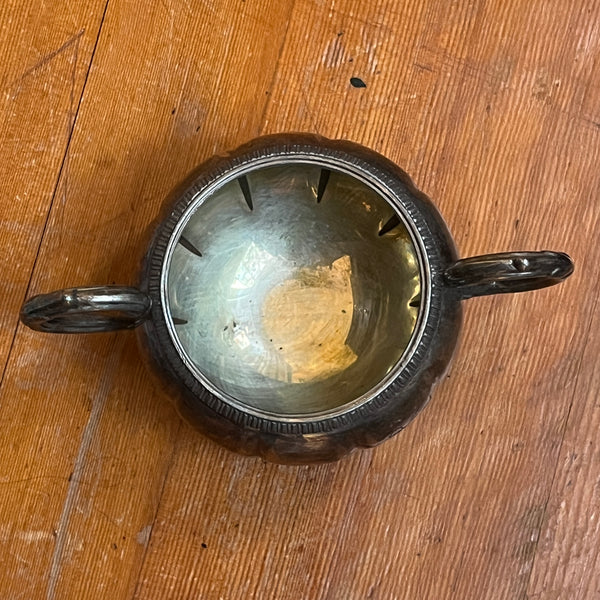 Old English Reproduction Silver Sugar Bowl