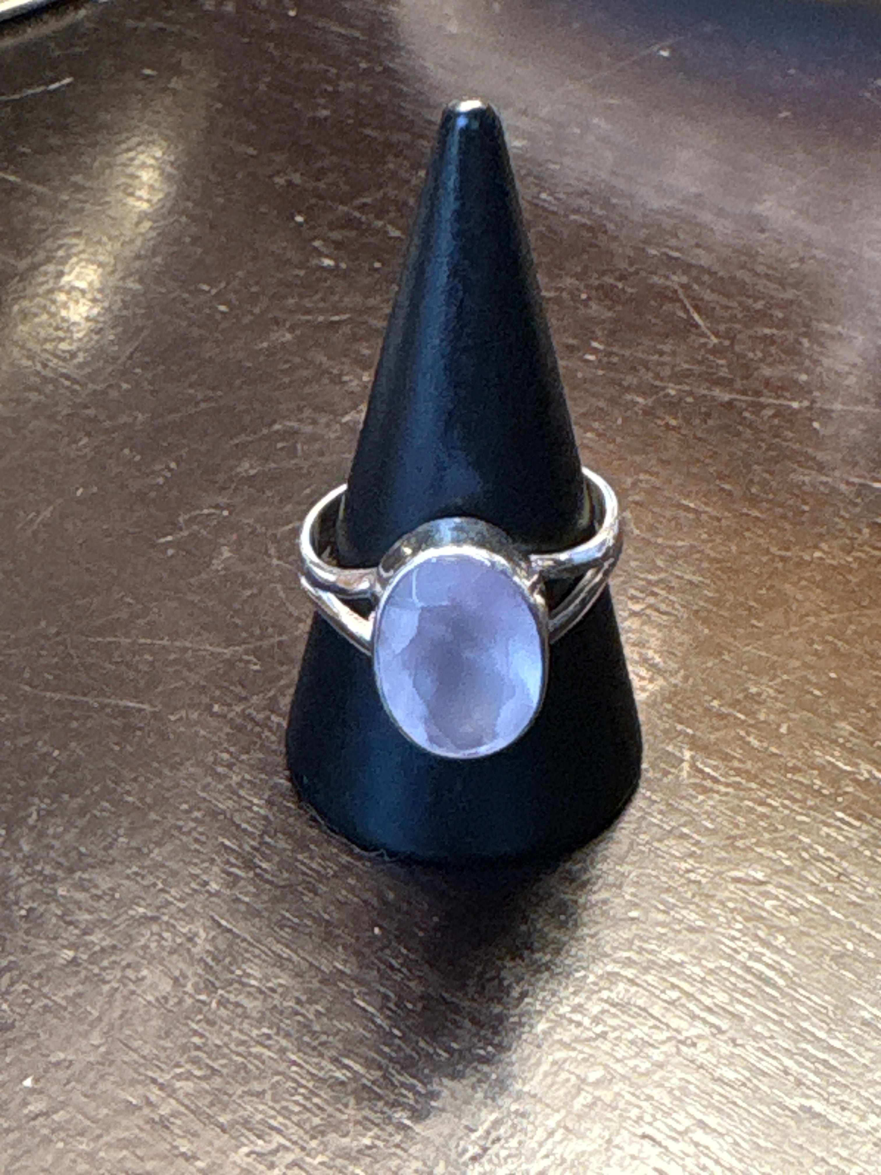Silver .925 Rose Quartz Ring (175) – Love & Self-Compassion Crystal Jewelry