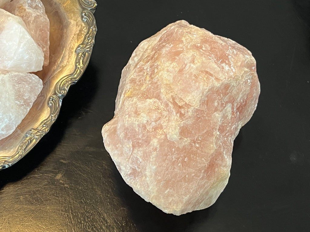 Rose Quartz Boulder  – Love & Self-Compassion Healing Crystal