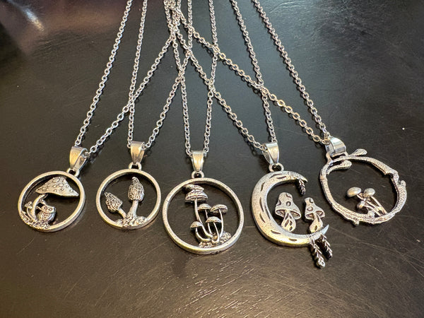 Mushroom Necklace