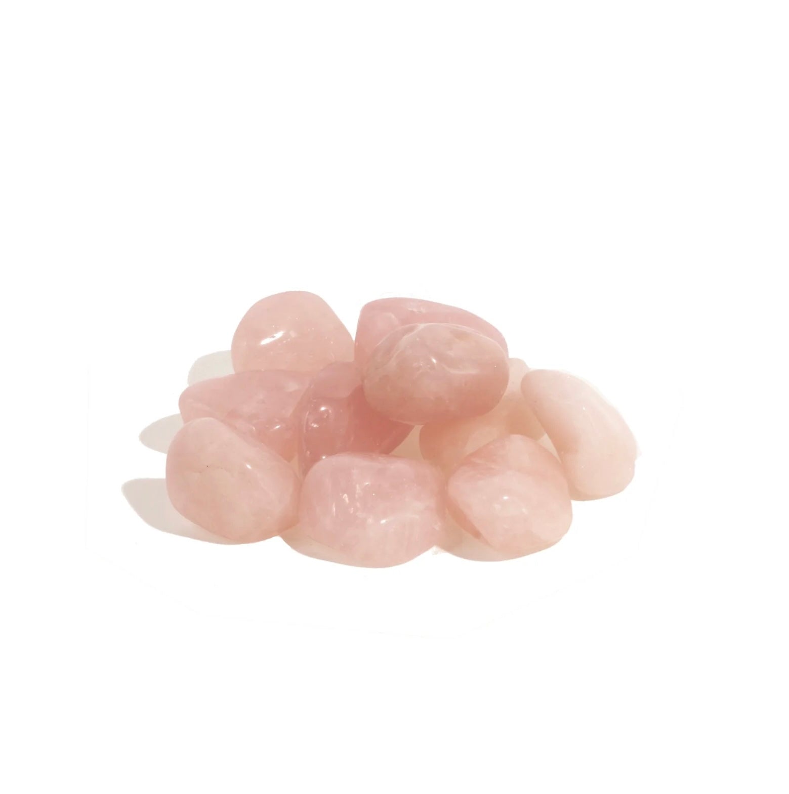 Rose Quartz Tumbled Stone – Love & Self-Compassion Healing Crystal (A Grade)