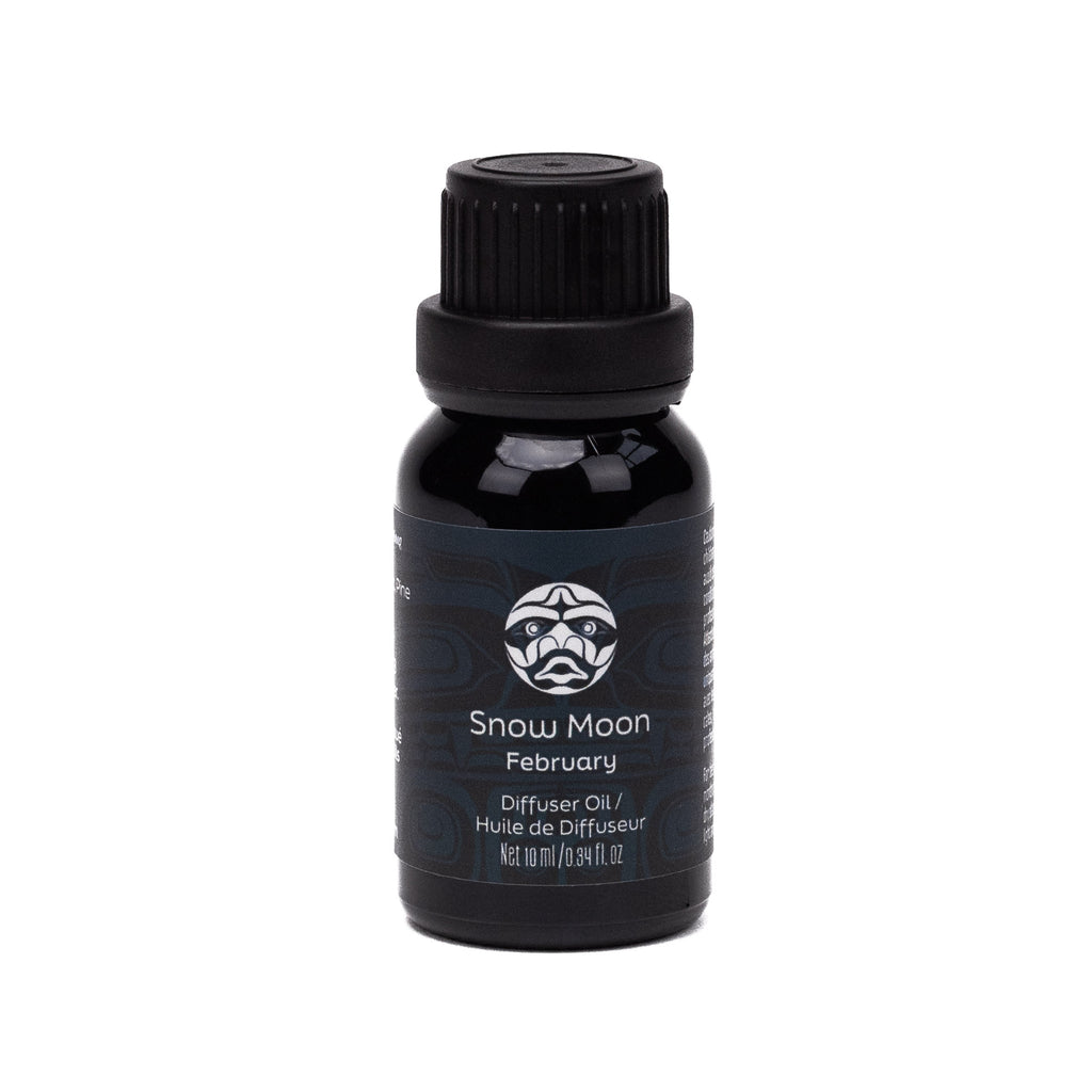 FEBRUARY SNOW MOON DIFFUSER OIL | SPEARMINT + PINE NEEDLE + WET MOSS
