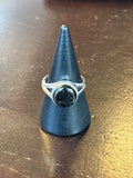 Silver .925 Tourmaline Ring (205) – Protection & Grounding Crystal Jewelry