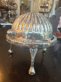 Vintage Silver-plated Roll-top