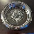 Silver Plated Glass Coasters