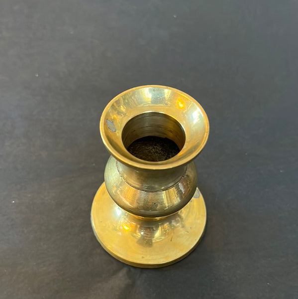 Vintage Brass Candlestick 2.5”