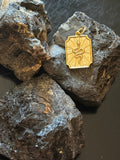 P + G Small Charm Serpent Talisman